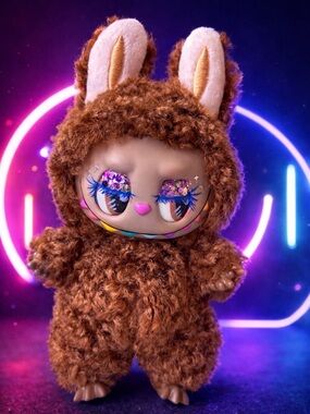 Costom Brown skin Labubu